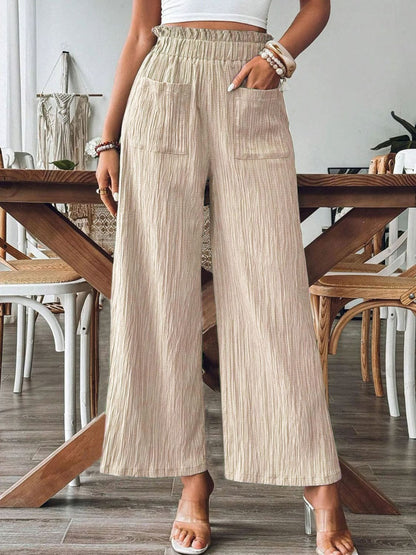 Stunning Breezy Elastic Waist Pants